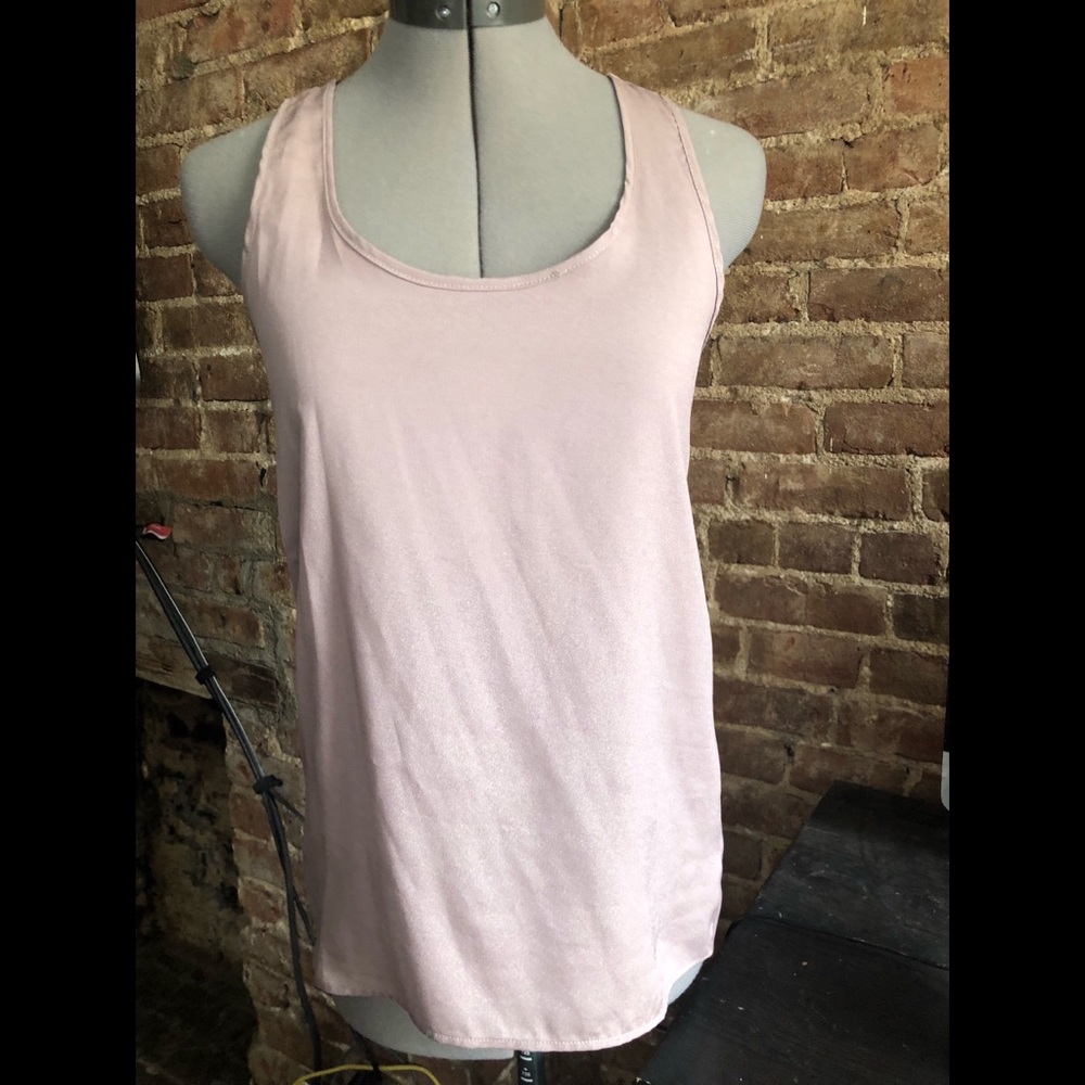 Soprano Poly Silk Tank